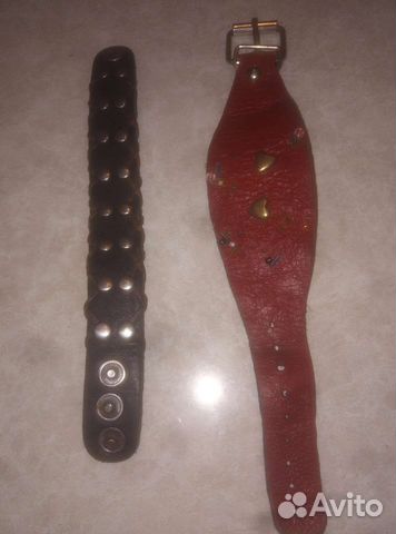 Кожаный браслет