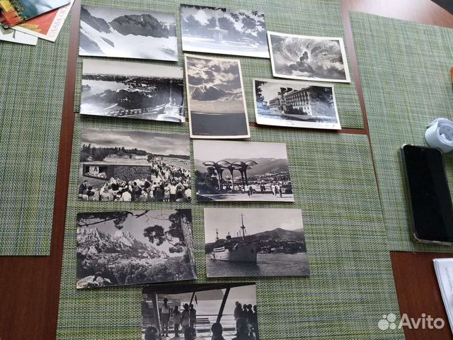 Открытки ч/б СССР с городами
