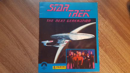 Пустой альбом для наклеек panini Звездный Путь