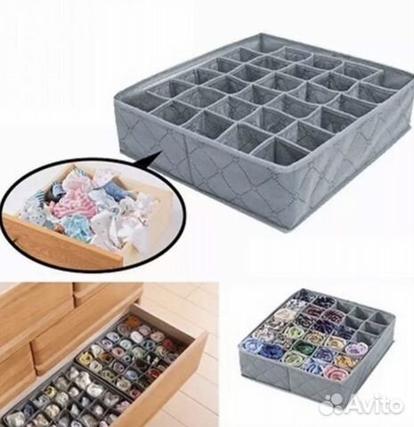 2 контейнера секционных для хранения