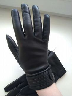 Перчатки новые натуральная кожа кашемир Edmins Gar