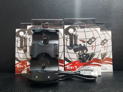 Универсальная зарядная станция для PS3 аксессуаров