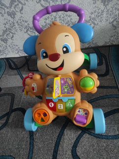 Каталка-ходунки Fisher-Price учёный щенок