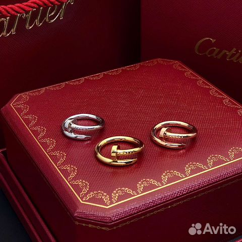 Кольцо гвоздь Cartier Картье