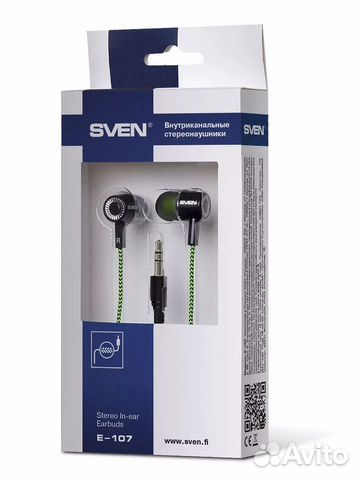 Новые наушники Sven