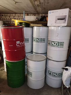 Бочка металлическая бу 200л