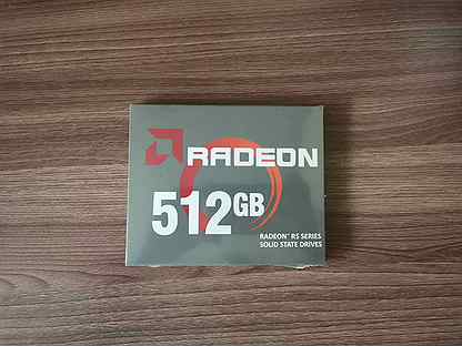 SSD 512gb Radeon новый, гарантия 3 года