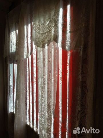 Шторы тюль б.у. на дачу