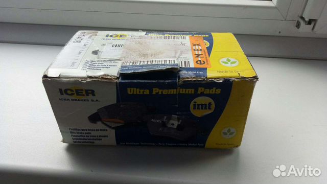 Колодки 181408 icer
