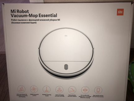 Робот пылесос моющий xiaomi mi robot vacuum-Mop Es