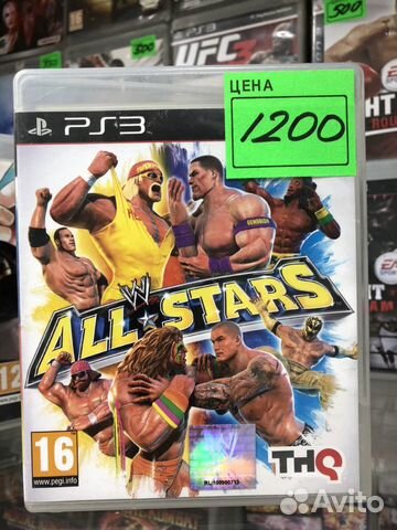 Диск Wrestling All stars для PS3