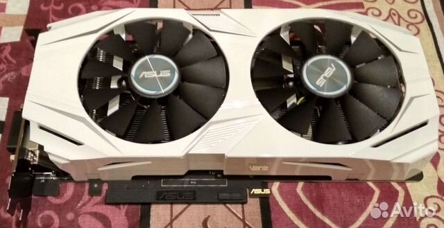 Asus dual GTX 1060 6GB/Обмен на пк комплектующие