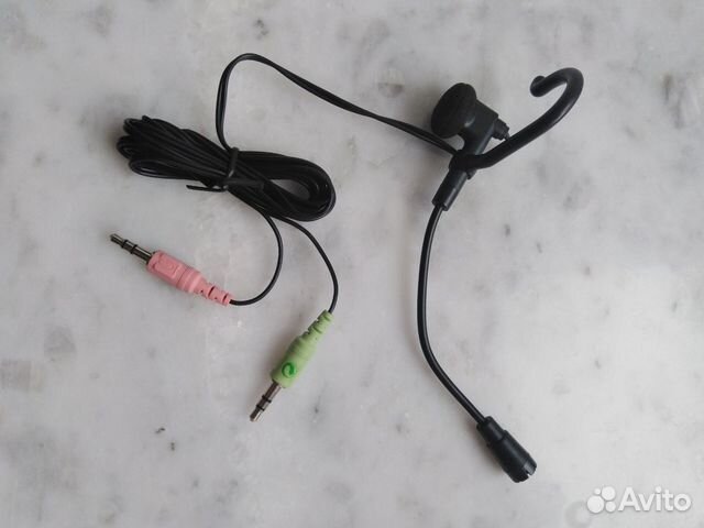 Мини гарнитура/наушник с микрофоном