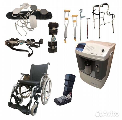 Аренда костылей, колясок, ортезов, ходунков