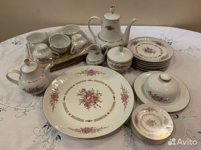 Чайно-кофейный сервиз Henneberg Porzellan 1777