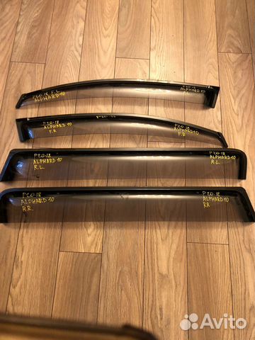 Ветровики toyota Alphard