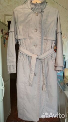 Плащ женский, утепленный, новый, размер 48-50