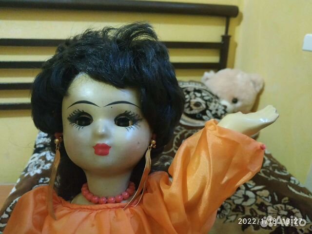 Кукла Цыганка раритетная времён СССР