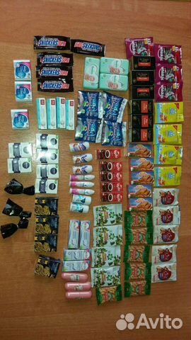 Мини лента продукты миниатюры коллекция 1, 2 и 3