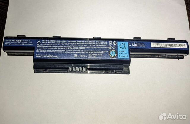 Аккумулятор для ноутбука acer