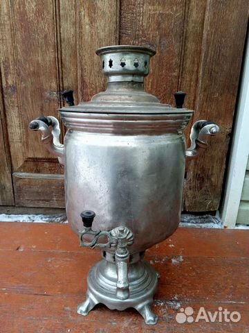 Самовар дровяной на углях на 7литров