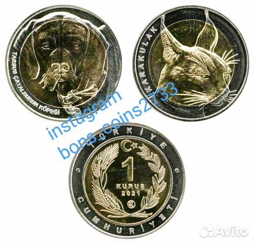 Турция монеты набор Красная Книга
