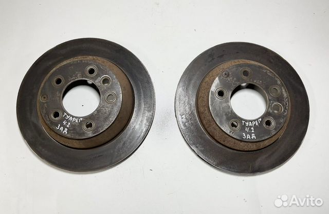 Диск тормозной задний Volkswagen Tuareg