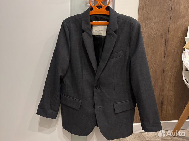 Пиджак zara школьный классический на мальчика 128
