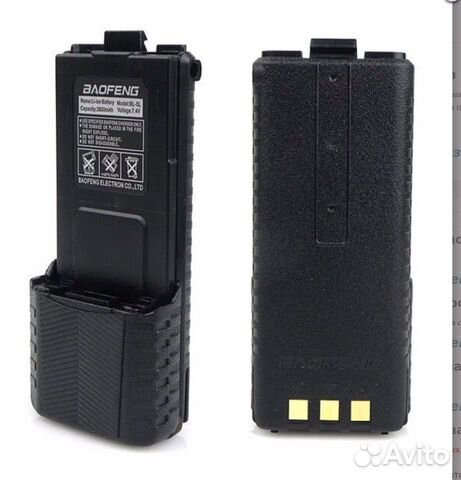 Аккумулятор усиленный BL-5 для рации Baofeng UV-5R