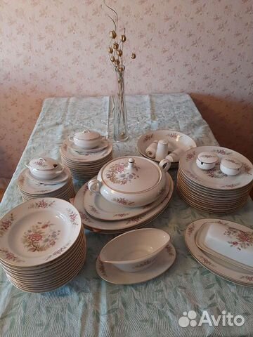 Столовый сервиз новый Япония на 12 персон