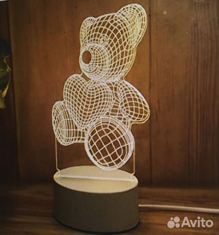 Акриловый светодиодный ночник Ночные светильники н