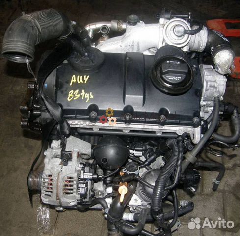 Двигатель AUY volkswagen sharan 1.9 дизель