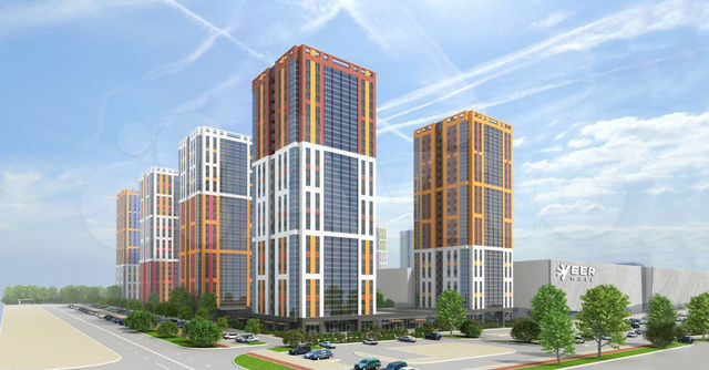 3-к. квартира, 80,8 м², 4/25 эт.