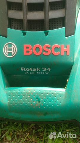 Электрическая газонокосилка Bosch Rotak 34