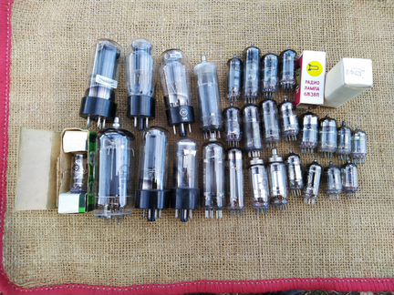 Радиолампы. Сделано в СССР