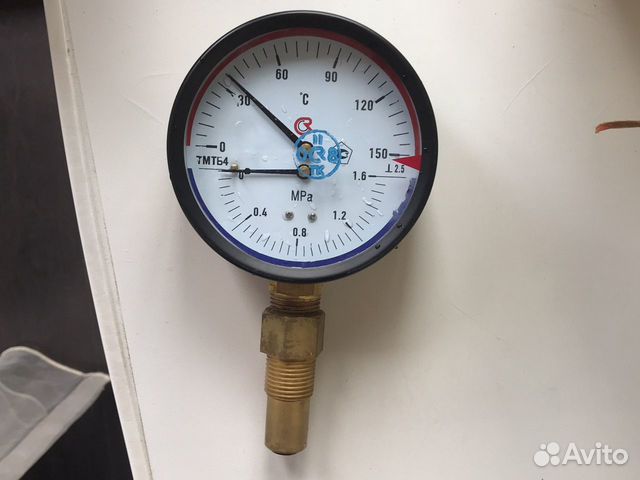 Манометр и термометр для воды купить в Новосибирске | Товары для дома и ...