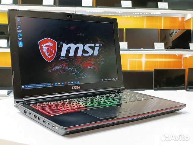 Игровой MSI 15.6''FulHD Core i7 7Th 16Gb GTX 1060