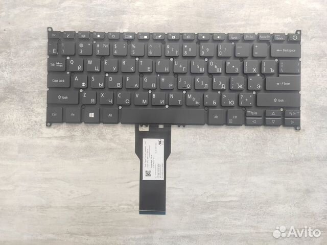 Клавиатура Acer Swift 3 SF314-56 черная с подсв