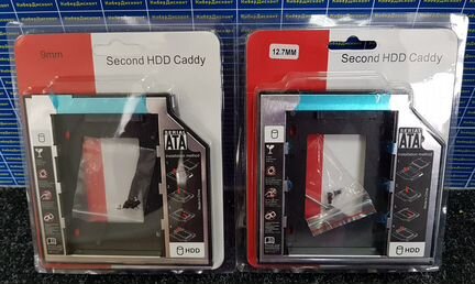 Адаптер для HDD или SSD 9 мм и 12.7 мм новый