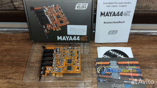 Внутренняя звуковая карта esi maya44 ex