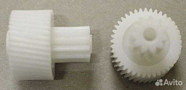 Шестерня мясорубки Moulinex малая белая, зам.MS007