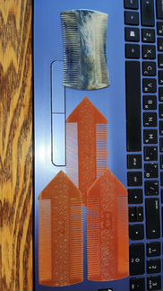 Расческа (гребешок) из СССР при педикулезе для уда