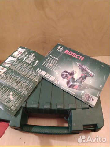 Шуруповёрт Bosch 14.4 в., кейс зелёный от PSR