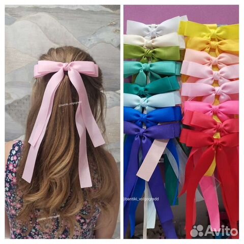 Бант на заколке