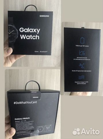 Умные часы Samsung Galaxy Watch 42 мм новые