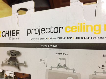 Потолочный кронштейн для проектора(универсальный)