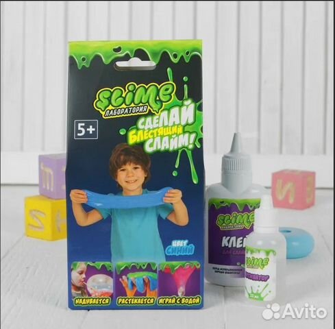 Набор для изготовления слайма в пакете