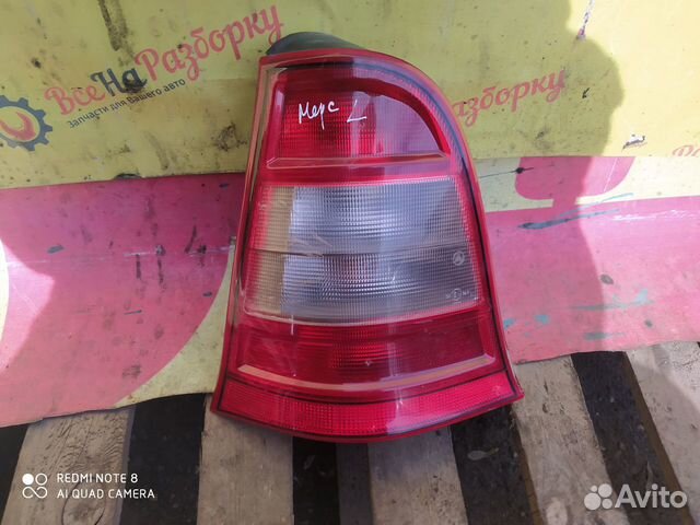 Фонарь левый Mercedes-Benz W168