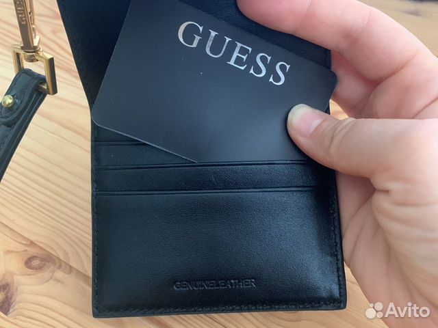 Картхолдер Guess кожа