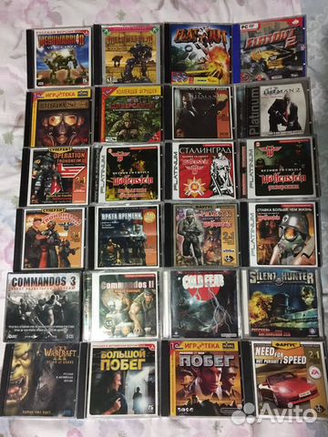 Компьютерные игры диски